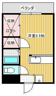 プチメゾンFujiの間取り