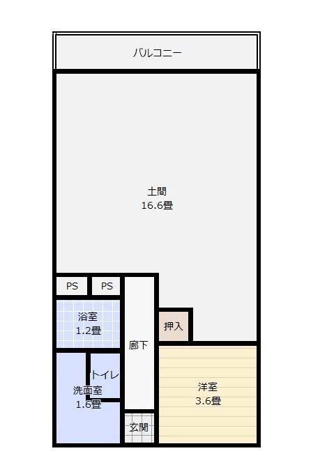 モダニスタ大正町の間取り