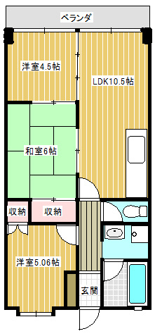 ＬａＶｉｅｒｅｓ（ラヴィエール）の間取り