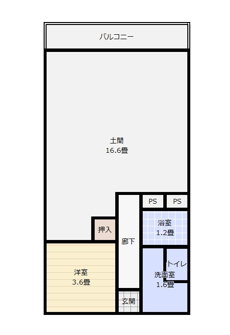モダニスタ大正町の間取り