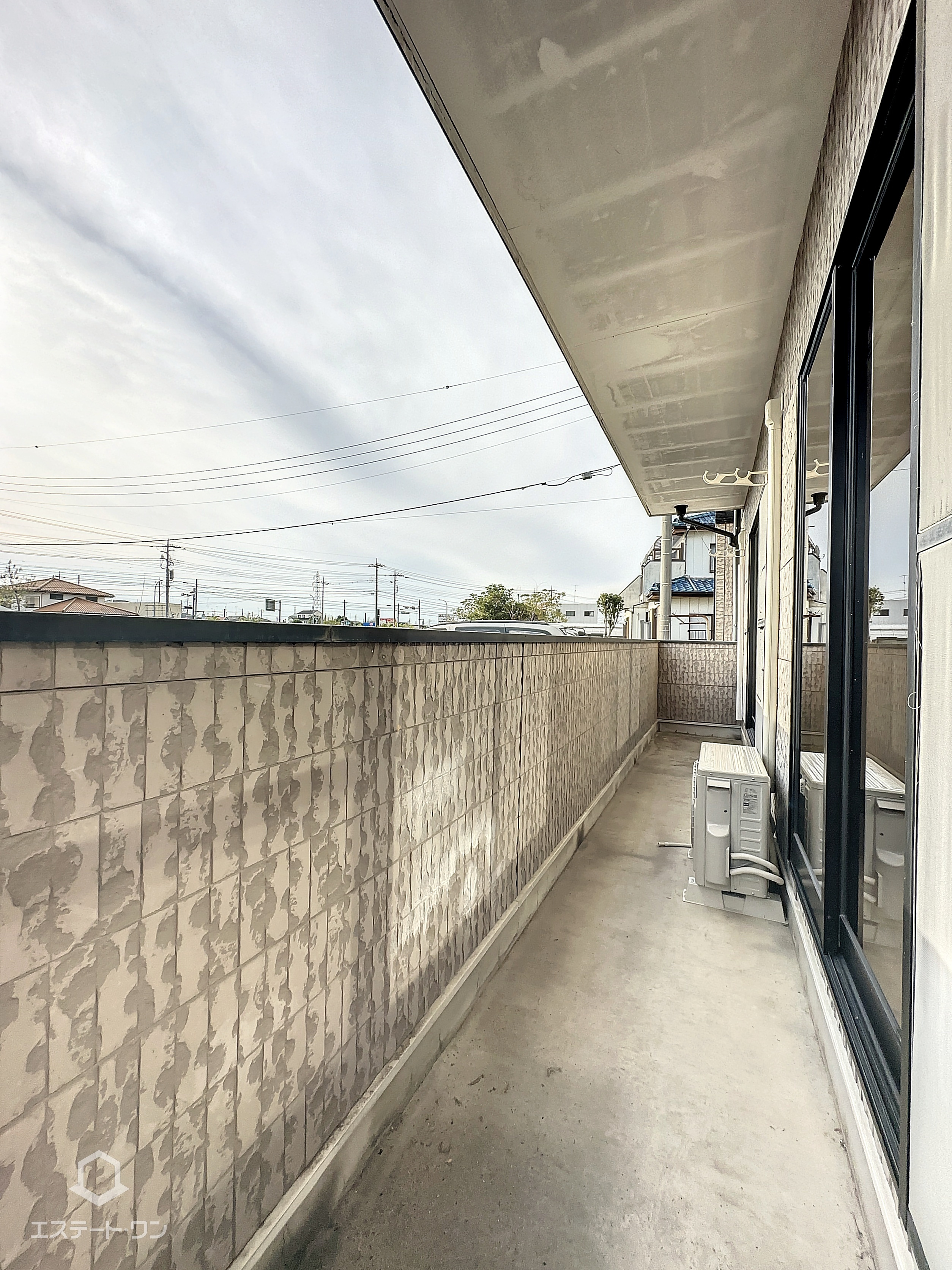 ベルハイツのバルコニー|広々バルコニー☆