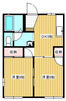メゾンやまひこAの間取り