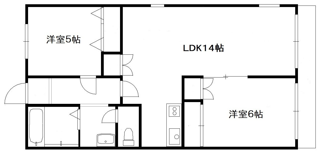 オークヴィラの間取り