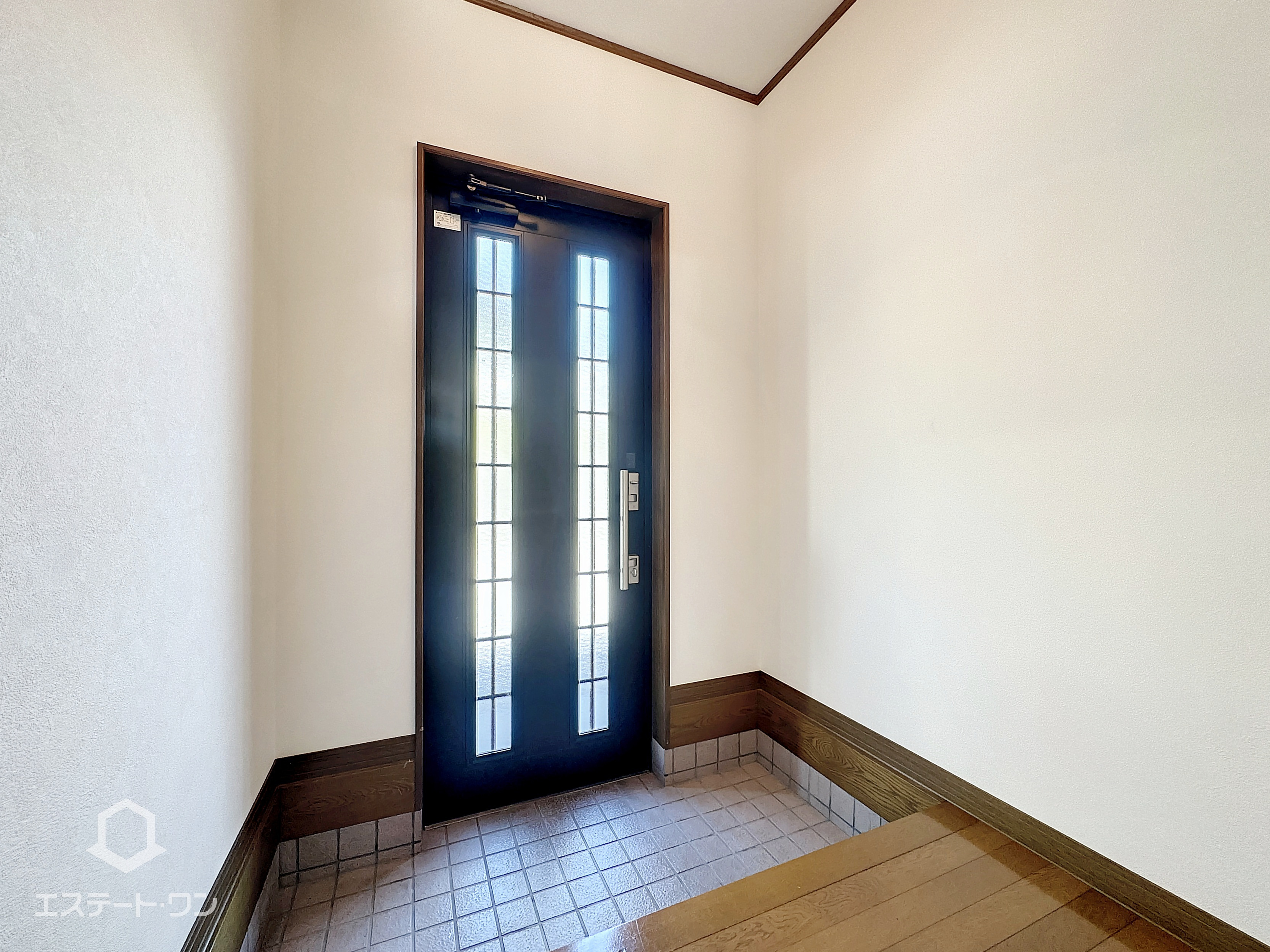 ハル・コーポの玄関