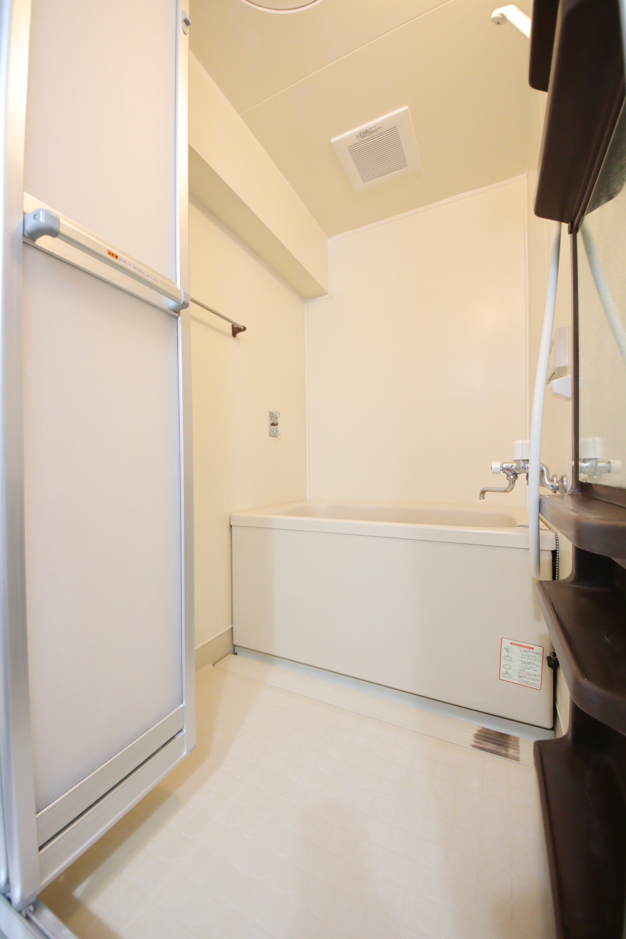 セントラルハイツ足利の浴室