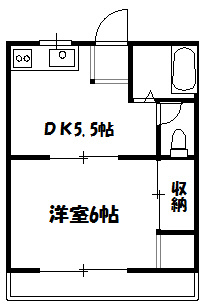 ハイツトゥモローの間取り