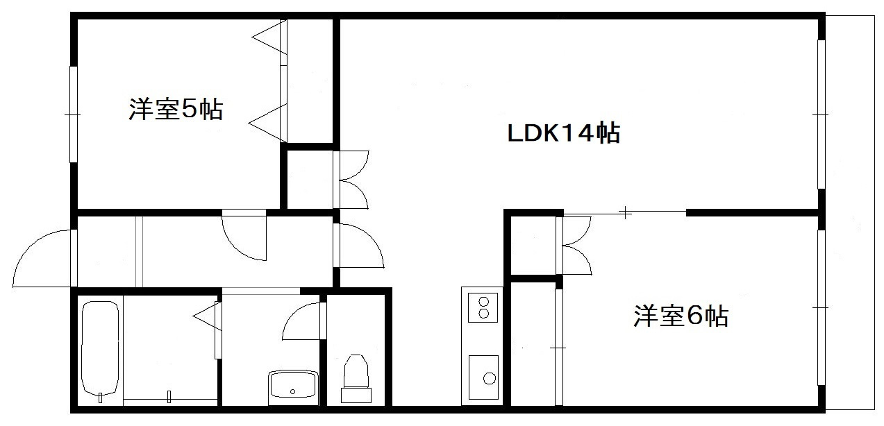 オークヴィラの間取り