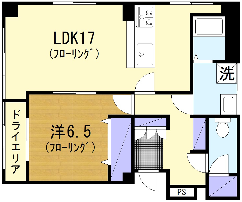 リブラスビルの間取り