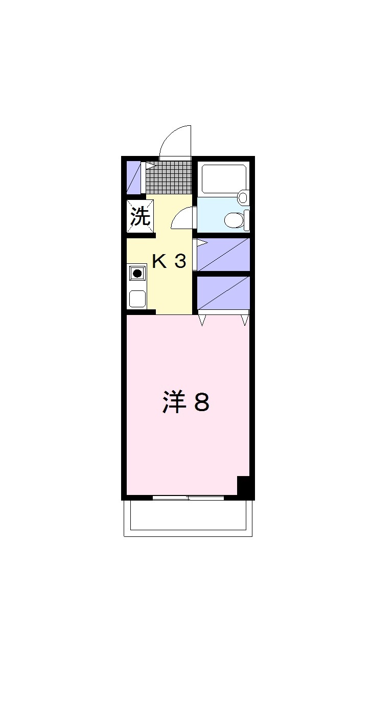 グランデ三ツ沢の間取り