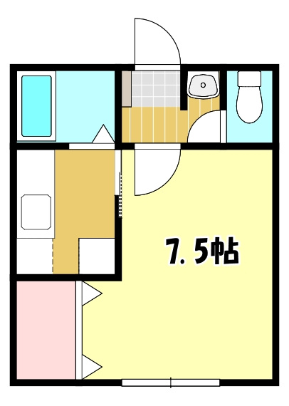 メゾンドショコラ103の間取り
