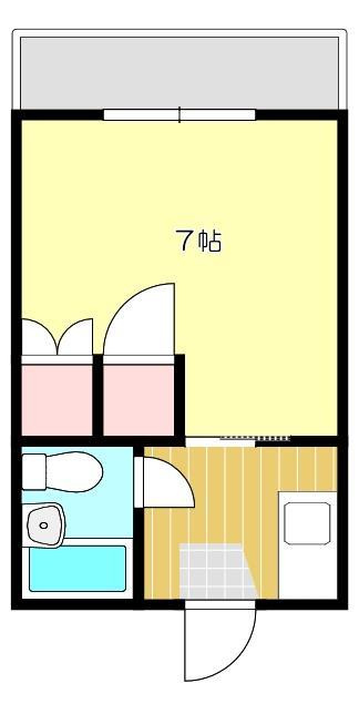 ハイツカトレアの間取り