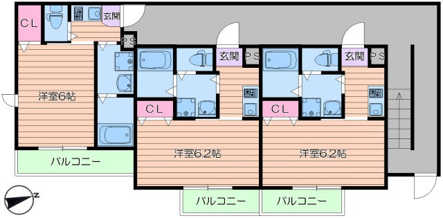 THE Raffine Noeの間取り