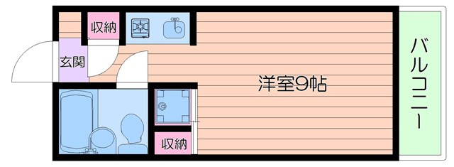 peddy marryⅠの間取り