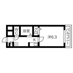 エムズコンフォートの間取り