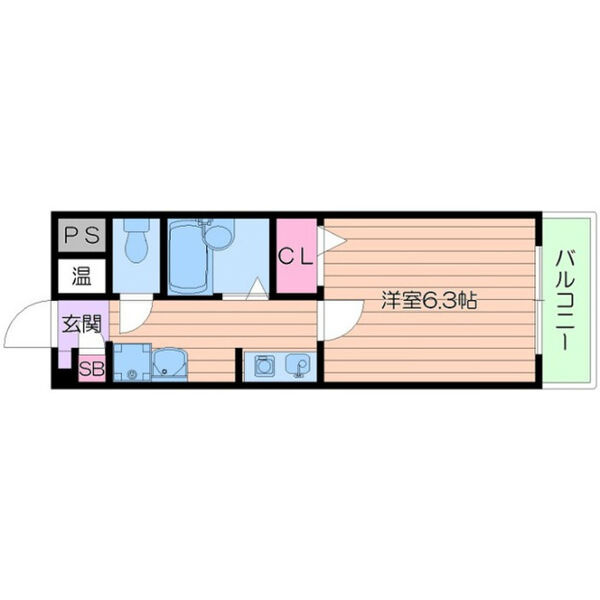 エムズコンフォートの間取り