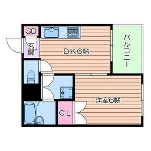 エル三津屋の間取り