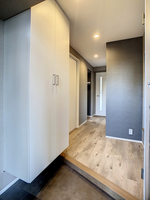 サンコートあびこの玄関