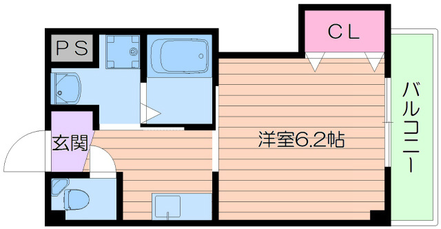 THE ESTATE NAGASEの間取り