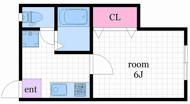 第二下前マンションの間取り