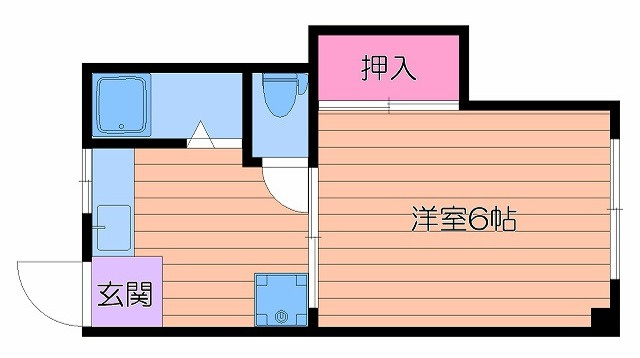 第二下前マンションの間取り