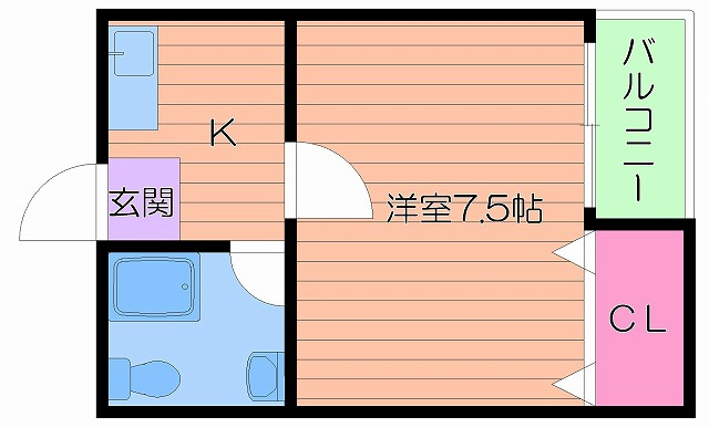 Zuikohの間取り