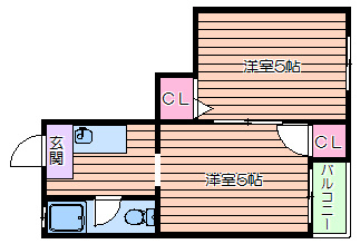 Zuikohの間取り