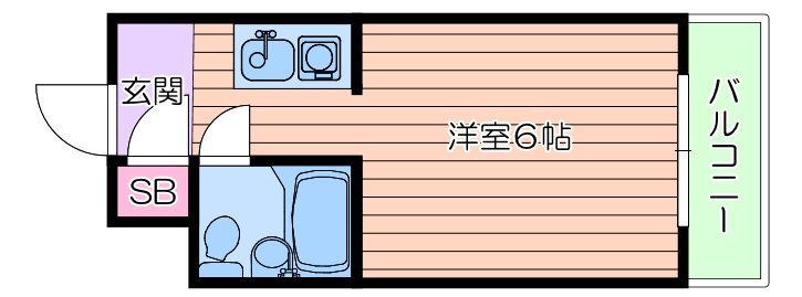カイザ92の間取り