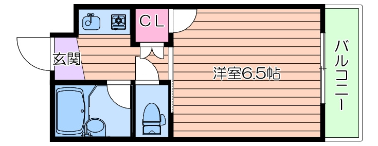 サンライズミナミの間取り