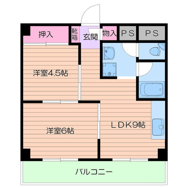近鉄淀川リバーサイドマンションの間取り