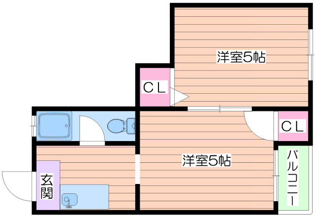 Zuikohの間取り