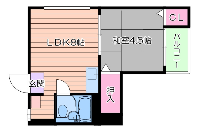 Zuikohの間取り