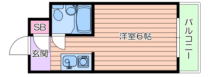 カイザ92の間取り