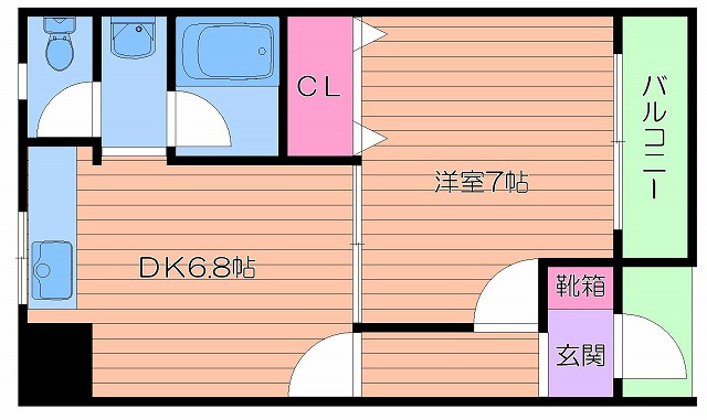 御幸ハイツの間取り