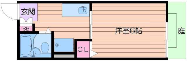 フローラ箕面の間取り