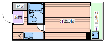 朝日プラザ高津第一の間取り