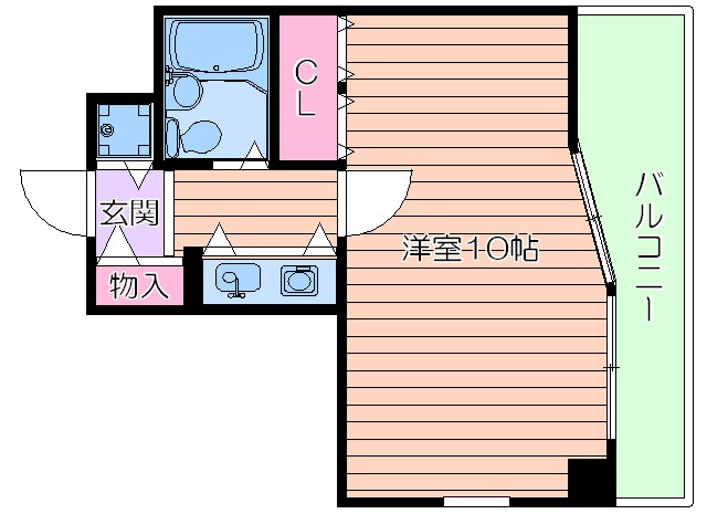 朝日プラザ都島パサージュの間取り