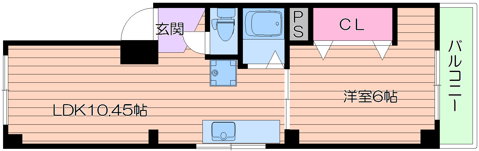 池田マンションの間取り