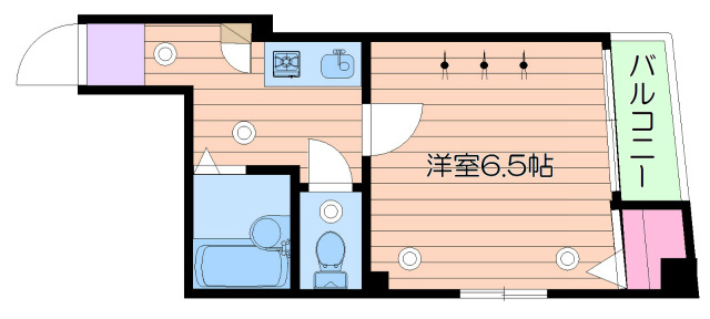 ル・パラ九条の間取り