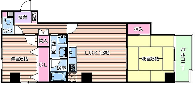 ファビュラス杉浦の間取り