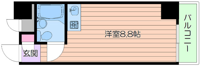 メゾン東船場の間取り