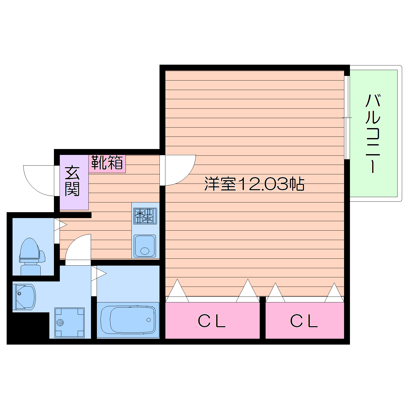 サンクチュアリ緑丘の間取り