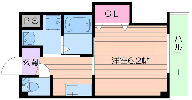 THE ESTATE NAGASEの間取り