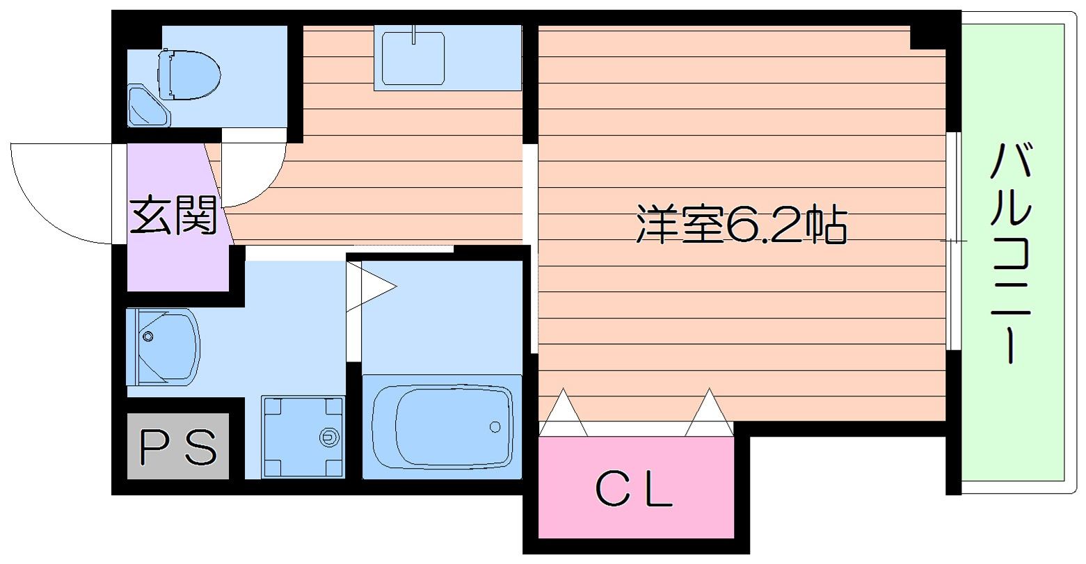 THE ESTATE NAGASEの間取り
