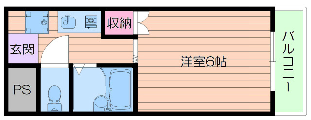ジャンティ箕面の間取り