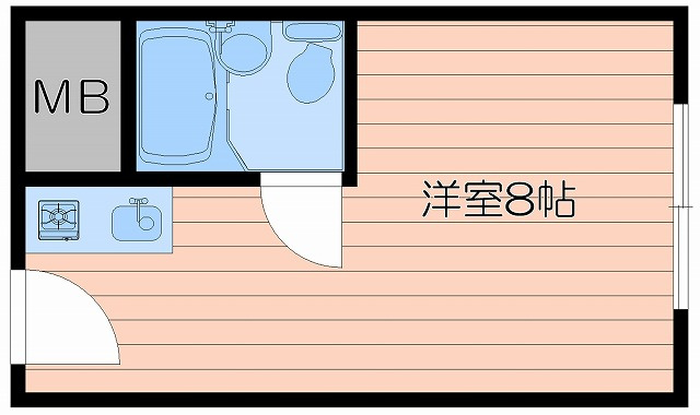 メガロコープ福島の間取り