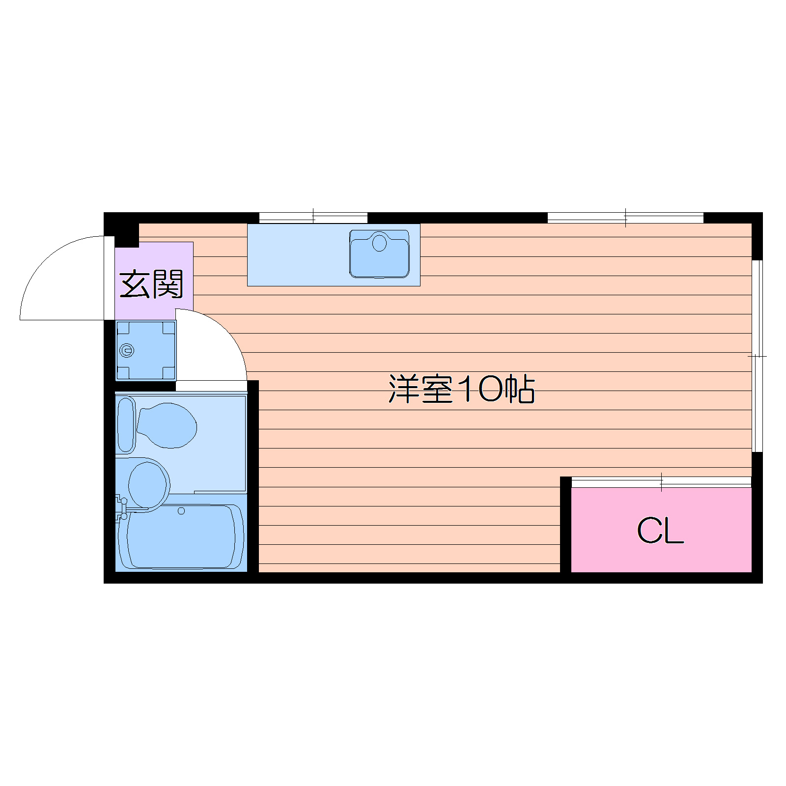 第九双葉苑の間取り