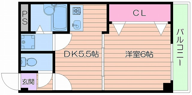 愛犬社ビルの間取り