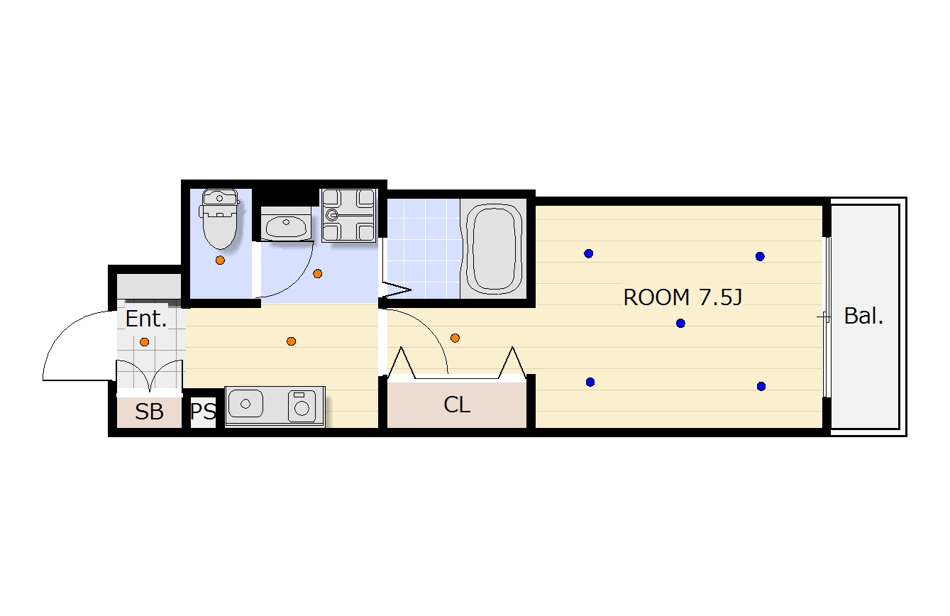 レッドウェル山手の間取り