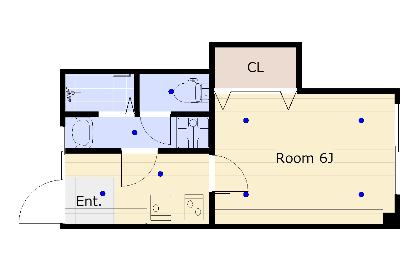 第二下前マンションの間取り
