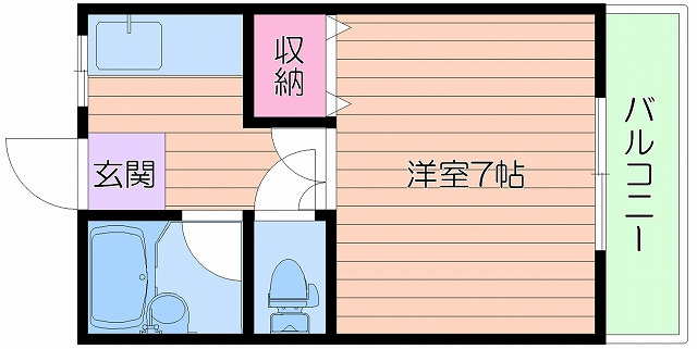 リバティハウスの間取り